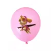Globos Rosas Tema Paw Patrol Decoración Fiesta Cumpleaños Látex Grueso 12 Pulgadas Globos Paw Patrol