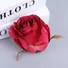 Cabeças de Flores de Rosa Flores Artificiais Decoração Flores Atacado Estilo Europeu Arco de Flores para Casamento Parede de Flores Cabeças de Flores Combinando 14 Cores Buquês de Flores Atacado
