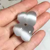 Adorno Colgante de Calabaza con Piedra Ojo de Gato, Tallado en Vidrio de Fondo Plano para Colgar en Coche DIY, Adorno para Colgar en Bolso, Decoración de Año Nuevo Accesorio Pequeño