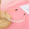 Tiara de Pérolas Estilo Coreano Elástica Antiderrapante para Mulheres Moda Versátil Acessório de Cabelo Celebridade da Internet Doce Grampo de Cabelo Laço