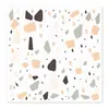 Adesivos de Chão Autoadesivos PVC Imitação Mármore Azulejos Banheiro Vaso Sanitário Antiderrapante Resistente ao Desgaste Impermeável Espessados Adesivos de Chão Autoadesivos