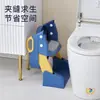 Vaso Sanitário Infantil Três em Um Auxiliar para Meninos e Meninas, Assento de Vaso Sanitário com Escada para Bebês