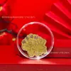 Oro Puro 999 Pegatinas para Teléfono Móvil de los Doce Signos del Zodíaco Caricatura Creativa Lindos Signos del Zodíaco Láminas Doradas Transmisión en Vivo Venta al por Mayor