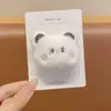 Broche de Boneca de Pelúcia Desenho Animado Coelho Gatinho Urso Sapo Bolsa Roupas Alfinete Acessórios Menina Pingente Decorativo