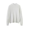 100 Pure Cashmere Feminino Meia Gola Alta Camisola Outono e Inverno Moda Simples Pulôver Cor Sólida Slim Sweater Base Camisa