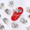 Manicure Nova Pilha Diamante Borboleta Retangular Octogonal Coração Torto Mini Pilha Diamante Acessórios de Decoração para Unhas