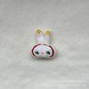 Broche de Peluche de Dibujos Animados Accesorio de Conejo Muñeca Linda Figura Estilo Japonés Colgante Decoración para Coleta Accesorio de Ropa DIY