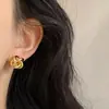 Trança Torcida Japonesa e Coreana Design Simples de Nicho Francês Retrô Pequeno Exquisito Versátil Oco Tridimensional Estilo Minimalista