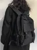 Nueva mochila escolar de alta gama para estudiantes de preparatoria, mochila de gran capacidad, mochila estilo ropa de trabajo para hombres, bolsa transfronteriza de estilo Ins