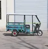 Toldo Plegable Parasol A prueba de Viento Engrosado Triciclo Eléctrico Doble Cortina de Lluvia Impermeable Vehículo Totalmente Cerrado Metabo