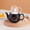 Juego de Té Estilo Japonés Ins con Tetera de Gran Capacidad, Exclusivo para Comercio Exterior de Amazon, Se Puede Añadir Logo, Regalo Empresarial