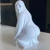 Nova Escultura Criativa de Fantasma Sexy Gordinho Decoração de Halloween para Desktop Ornamento Decoração de Casa