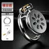 Cerradura de castidad de metal, cerradura CB, para cross-dressing, juego sexual, SM, pene, juguetes sexuales para adultos, bondage, jaula para pájaros