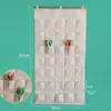Bolsa de almacenamiento para cuerda de saltar de jardín de infantes Bolsa de almacenamiento para colgar en la pared del aula Bolsa de almacenamiento para toalla de sudor Lienzo de clase escolar Bolsa colgante para teléfono móvil y artículos varios