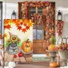 Bandera de Jardín de Lino con Patrón de Calabaza para Acción de Gracias de Otoño, Nueva, de Venta Caliente Transfronteriza, Decoración para Patio