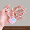 Colar Infantil com Pingente de Desenho Animado 3D Fofo, Série Princesa Dopamina para Meninas Pequenas, Acessórios de Bebê