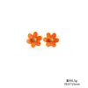 Accesorios de Resina de Flor de Seis Pétalos Coloridos de 15 mm para Manualidades DIY Pegamento de Crema Fundas de Teléfono Imanes para Nevera y Materiales para Hebillas de Zapatos