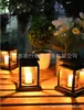 Luz solar de jardim retrô palácio ao ar livre à prova d'água luz de rua decorativa jardim varanda layout paisagístico luz estrela