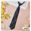 Jk Corbata Pequeña Femenina Estilo Preppy Perezoso Estilo Japonés Uniforme Camisa Corbata Estudiante Hombre y Mujer ins Tendencia Corta Libre