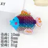 Accesorios para el Cabello Pinza de Tiburón Pinza para el Cabello de Acrílico Estilo Personalidad Divertida Dibujos Animados Divertidos Transfronterizos para Halloween