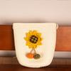 Bolsa Adulta Girasol Verano 2024 Nueva Bolsa Adulta Moderna de Hombro Cruzada Tejida Linda Bolsa de Paja para Cambios