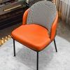 Silla de Maquillaje de Lujo Ligero para Celebridades de Internet para Uso en Casa, Silla Perezosa con Respaldo de Almacenamiento para Dormitorio, Taburete de Tocador, Taburete de Almacenamiento para Manicura