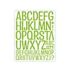 Pegatinas de Letras de 1+ 2 pulgadas Vinilo Impermeables Autoadhesivas Regalo Diario Pegatinas de Letras
