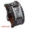 Jóias transfronteiriças europeias e americanas Nordic Viking Axe Pulseira de couro masculina Pulseira de pirata dominadora personalizada