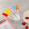 Pincel de óleo de silicone pequeno com cerdas divididas sem falhas pincel para temperar churrasco pincel de óleo para churrasco Zibo 9g pincel de churrasco a pronta entrega