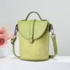 Bolsa de Celular Tecida Nova do Fabricante 2025, Fashion, Leve, Mini, Versátil, Portátil, Bolsa Transversal de Ombro, Dropshipping