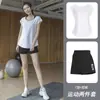Cubierta Deportiva para Mujer en Verano, Tallas Grandes, Transpirable, Suelta para Gimnasio, Camiseta de Manga Corta para Yoga, Top de Running de Secado Rápido
