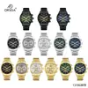 Relógio Masculino Multifuncional Fashionável Orsga com Calendário, Design Clássico Luminoso, Relógio de Pulso Quartz para Negócios Transfronteiriços Transmissão ao Vivo Fabricante