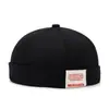 Nuevos Sombreros de Estilo Coreano sin Ala de Propietario para Primavera y Verano para Hombres y Mujeres, Gorros Hip-Hop de Personalidad Retro Moda Pareja Estudiante Hip-Hop