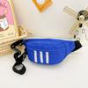 Bolsa Infantil 2026 Nueva Moda Rayas Bolsa de Pecho para Bebé Ligera Elegante Bolso Cruzado para Niños Pequeño Bolso de Cintura de Moda