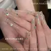 Rhinestones Redondos con Base Puntiaguda de 33 Caras Hua Zi, Decoraciones para Uñas, Rhinestones de Cristal K9 Multifacéticos Súper Brillantes, Accesorios para Uñas
