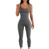 Amazon Europeu e Americano Comércio Exterior Macacão Feminino Outono e Inverno Novo Fio Gola Quadrada Quadril Slim Fit Macacão Sexy