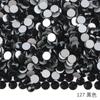 SS3-SS30 Pedrería AB Colorida de Cristal con Fondo Plano Pedrería Comercio Internacional Color Cristal Redonda DIY Adhesivo para Uñas