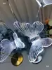 Nuevas Luces de Camino de Mariposas para Bodas Propuesta de Boda Luces de Estaca Luminosas de Acrílico para el Suelo Accesorios Decorativos Dorados
