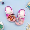 Desgaste exterior flash fresco suela gruesa antideslizantes agujero luminoso zapatos de dibujos animados cuál ao c moda Baotou pantuflas