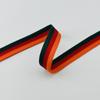 Cinta de Punto de Color Intercalado Rayado de 1 cm de un Solo Lado Tiras de Envoltura para Cuello Trasero de Camisetas y Sudaderas Tiras Laterales para Pantalones Accesorios para Ropa Infantil