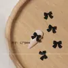 Aleación Joyería para Uñas Color Popular de Internet Lazo Joyería Pequeña Rosa Negro Mariposa Decoración para Uñas Accesorios