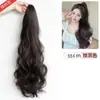 Fábrica atacado de comprimento médio cacheado cabelo rabo de cavalo peruca renda-up grande onda artificial cabelo baixo rabo de cavalo alta gravata rabo de cavalo geração de cabelo