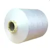 Rollo grande por peso hilo de baja elasticidad hilo de costura de borde hilo de bloqueo de borde hilo de código de nylon hilo de borde 150D hilo para máquina de coser overlock blanco y negro