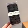 Bandas Elásticas para el Cabello de Otoño e Invierno para Mujer, Alta Elasticidad, Accesorios para el Cabello Duraderos, Ligas para el Cabello Elegantes, Bandas de Goma