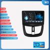 Navegador GPS para Carro Adequado para Peugeot Pg207 Navigator 06-15 Android Tela Grande Mp5 Bluetooth Máquina Tudo-em-Um