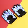 Guantes infantiles de medio dedo para montar, protección solar, conducir, verano, fitness, antideslizantes, ciclismo, motocicleta, delgados, guantes de bicicleta