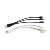 Cable de Datos de Uno a Tres de 20 cm Power Bank con Cable de Carga USB Cable de Carga de Uno a Tres Adecuado para Teléfonos Móviles Cable de Uno a Tres