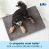 Cama para Perro Gato Mascota con Esponja de Espuma Viscoelástica Cama a Cuadros para Perro Alivia Articulaciones y Mordeduras de Sueño Resistente Fácil de Limpiar