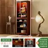 Nuevo armario de altar budista estilo chino con puerta para adoración en casa, altar de pared para estatua de Buda Guanyin