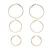 Brinco Grande Feminino Simples Coreano Nicho Alto Temperamento Personalidade Exagerada Abacaxi Padrão Brincos Padrão Brincos de Argola